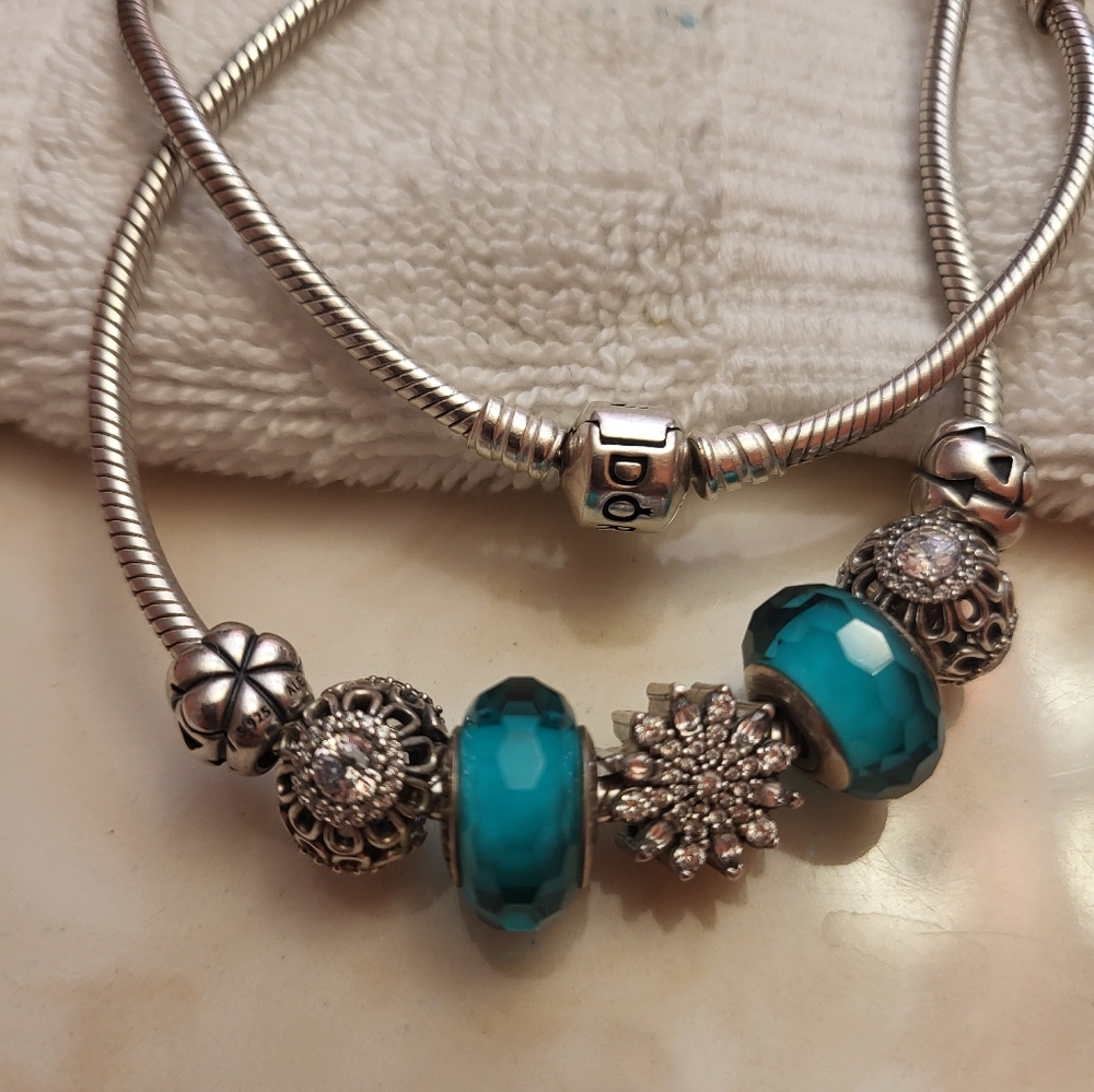 Pandora sterling necklace